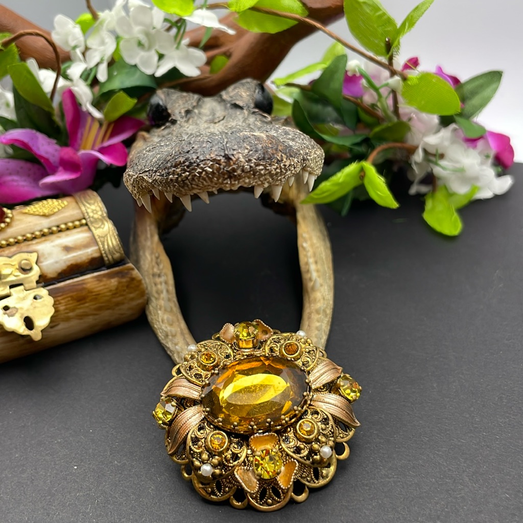 Germany Filigree Brooch 68$